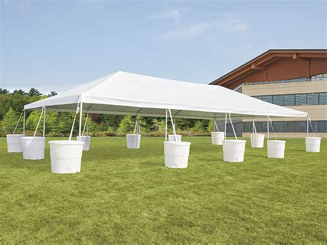 Event Tent with Barrels - 20 x 40' H-9248 - Uline