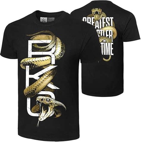 Wwe Randy Orton Greatest Wrestler Of All Time Authentic T Shirt Uk Clothing