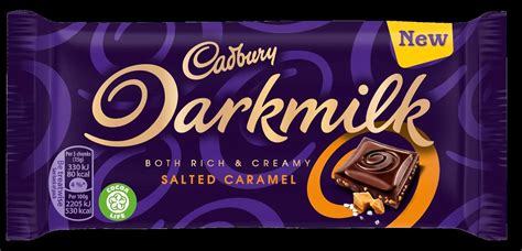 Amazon.com: Cadbury Darkmilk Salted Caramel Chocolate Bar 85g