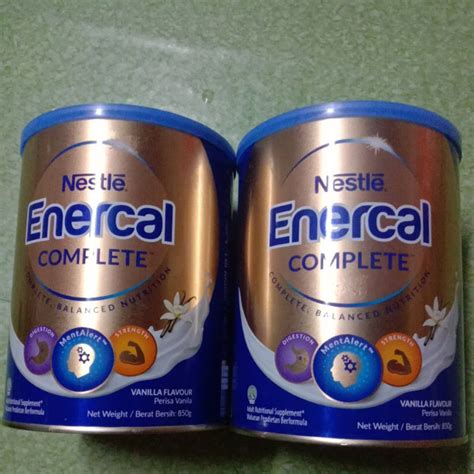 免邮850g x2tin Enercal complete vanila口味 1 2026 Shopee Malaysia