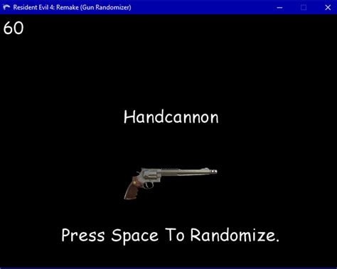 Resident Evil Remake Gun Randomizer By Joygamez