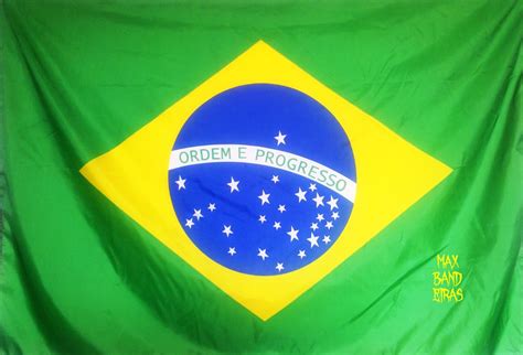 Bandeira Do Brasil Colorida Para Imprimir - ZULEDU