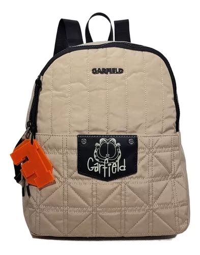 Bolsa Mochila Media Feminina Garfield Original Pronta Entreg Frete Gr Tis