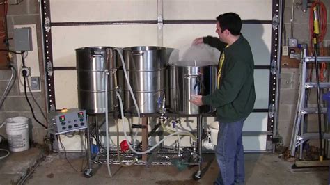 Tour Of 25 Gallon Electric Herms Brewing System Youtube