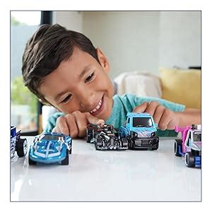 Amazon Hot Wheels Pull Back Speeders Set Of 2 Toy Cars In 1 43 Scale Pull Cars Backward