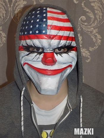 Маска Даллас / Dallas (PAYDAY 2) (Стеклопластик), купить за 3 490 руб.