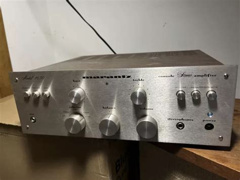 VINTAGE MARANTZ MODEL 1030 Console Stereo Amplifier Tested And Working