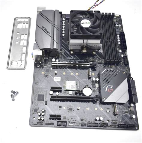 ASRock X570 Phantom Gaming 4 AM4 Motherboard w/ WIFI & CPU Fan - eSocket.us