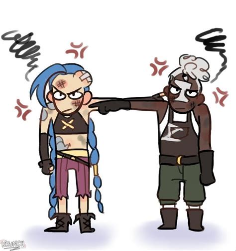 Incorrect Quotes De Ekko Y Jinx Мультфильмы Лига легенд Фан арт