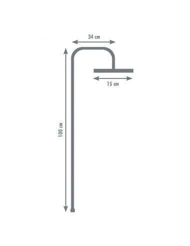 Rousseau Colonne De Douche Sans Robinetterie Sonora Chrom