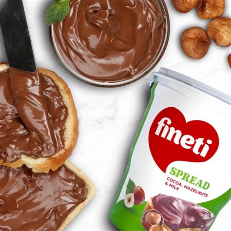 SG6QXCikNutritious Breakfast Cereal Fineti Hazelnut Spread With Cocoa