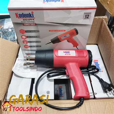 Jual Hot Gun Kodenki Hotgun Hot Air Gun Pistol Pemanas Listrik Heat Gun