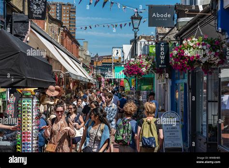 Brighton The Lanes Market Street Hi Res Stock Photography And Images