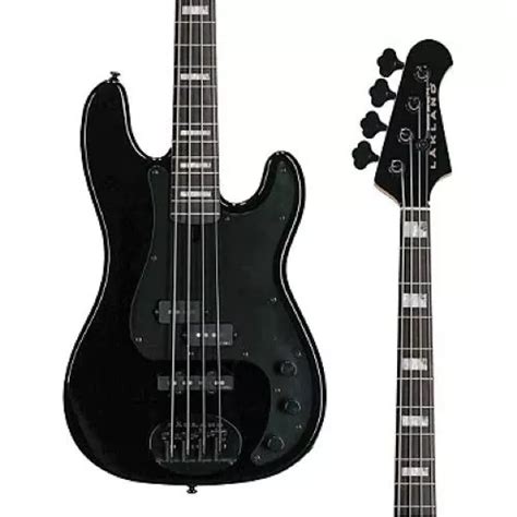 Baixo Lakland Skyline Geezer Butler 44 64 Black Parcelamento Sem Juros