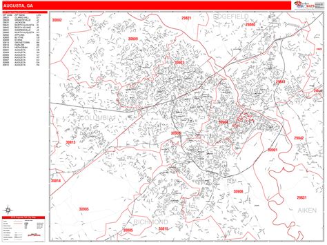 Augusta Ga Zip Code Map at Sara Wentworth blog
