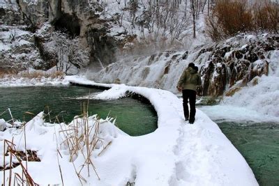 The Spectacular Plitvice National Park Winter Wonderland • Plitvice Winter