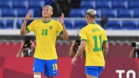 HASIL Brasil Vs Jerman Olimpade Tokyo 2021 Hattrick Richarlison Tim