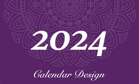 2024 CALENDAR DESIGN MANDALA Behance Behance