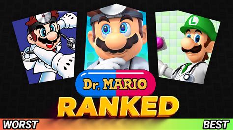 Dr Mario Games Ranked From Best To Worst Game Craves