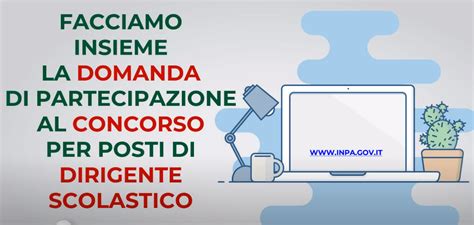 Concorso Dirigenti Scolastici Video Tutorial Per La Compilazione Della