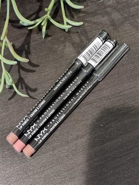 Each Nyx Slim Lip Liner Nude Pink Lip Liners Beauty Personal Care Face Makeup On Carousell