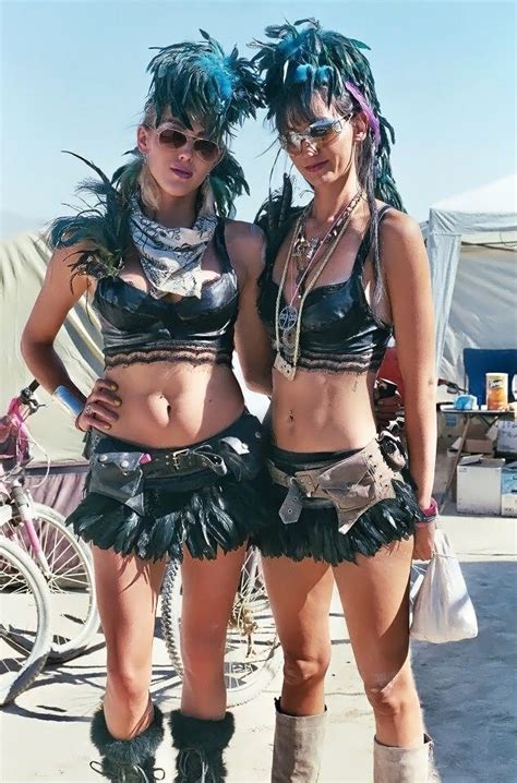 Mad Max Feather Costume Warrior Woman Post Apocalyptic