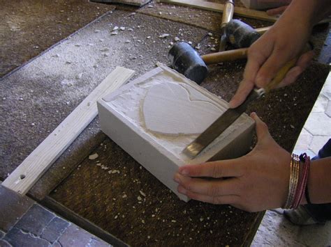 Atelier Taille De Pierre Abbaye De Fontdouce