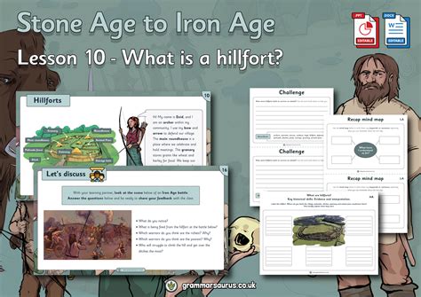 Year 3 History Stone Age To Iron Age What Is A Hillfort Lesson 10 Grammarsaurus