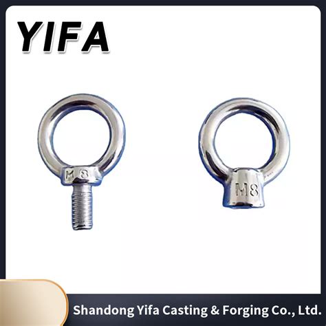 High Quality Drop Froged Casting Din Lifting Eye Bolts China Auto