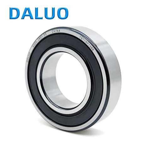 1pcs 6005 2rs1 P5 25x47x12 Daluo Bearing 6005 6005rs 6005 2rs Abec 5