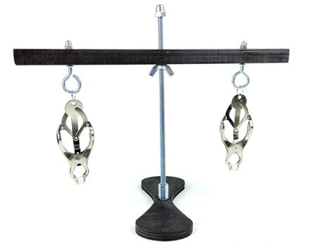 Breast Bondage Device Adjustable Nipple Clamps Bdsm Sex Etsy
