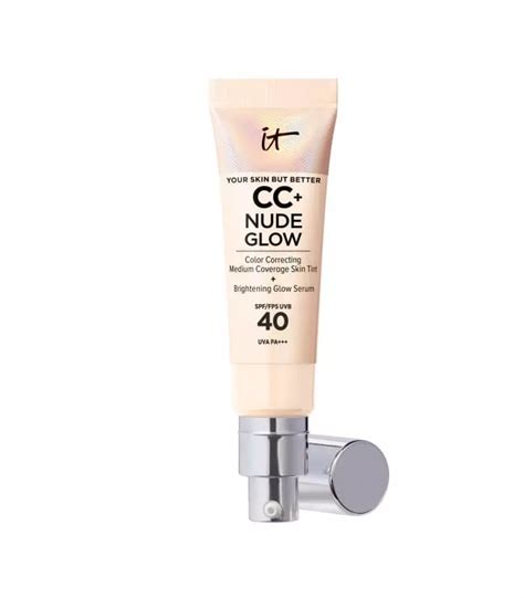 YOUR SKIN BUT BETTER CC CREAM NUDE GLOW SPF 40 CC Crème Correctrice illuminatrice IT COSMETICS