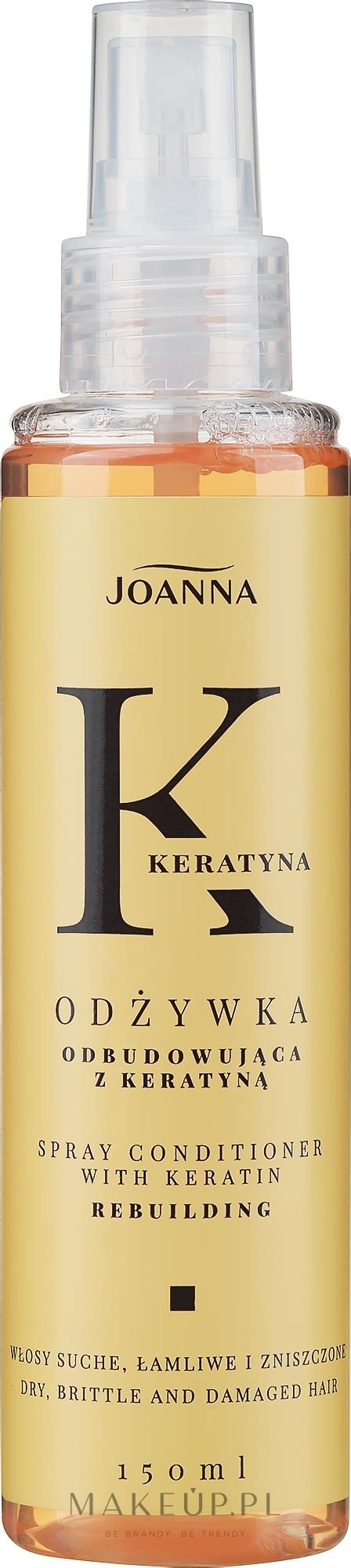 Joanna Keratin Hair Spray Rewitalizuj Ca Od Ywka W Sprayu Do W Os W Z