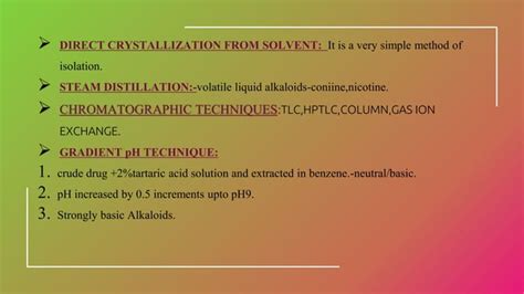 Alkaloids classification ppt1 | PPT