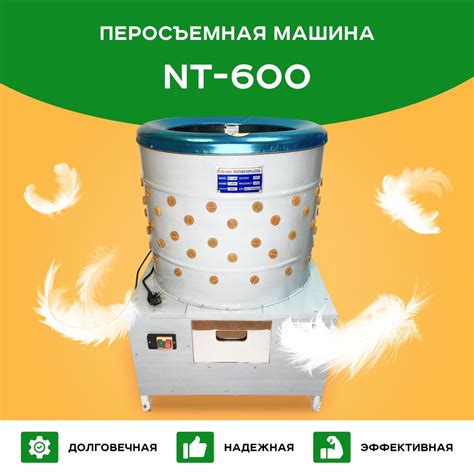 Перосъёмная машина NT-600 для бройлеров, кур, индеек купить на OZON по ...