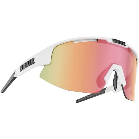 Bliz Matrix Glasses Shiny White Smoke With Blue Multi BIKE24