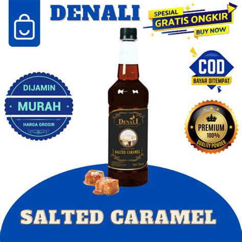 Jual SYRUP SALTED CARAMEL DENALI MINUMAN KEKINIAN SIRUP RASA KARAMEL