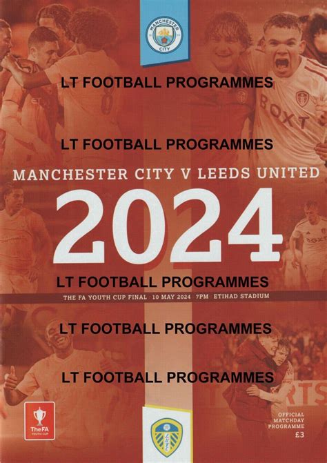 2024 Fa Youth Cup Final Man City V Leeds Grelly Uk