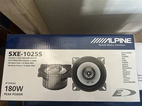 Alpine SXE-1025S 180W (Neu und originalverpackt) in Niederwil AG für ...