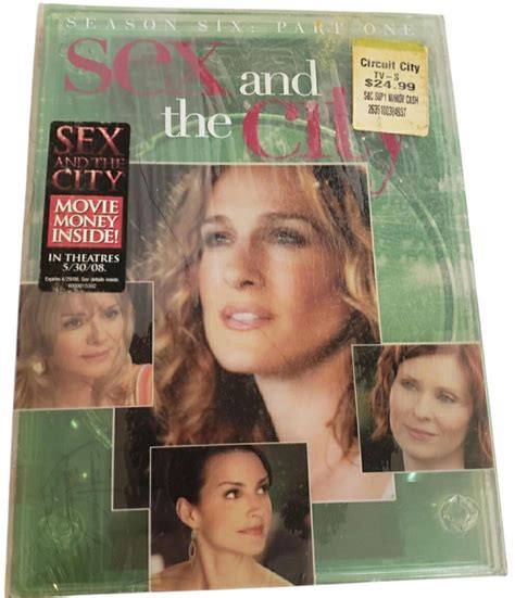 Sex And The City Complete Season 6 Part 1 DVD New Sealed Etsy