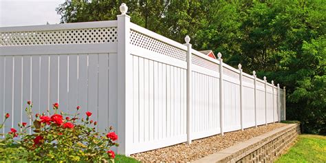 Vinyl Fences Are A Beautiful Low Maintenance Budget Friendly Option