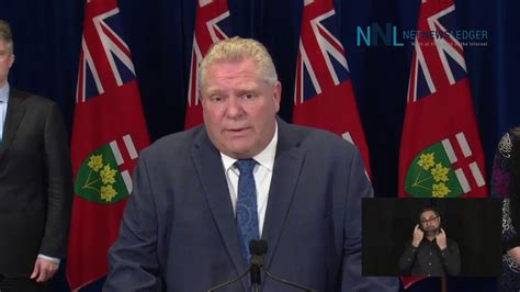 Premier Doug Ford April 4 2020 Press Update Youtube