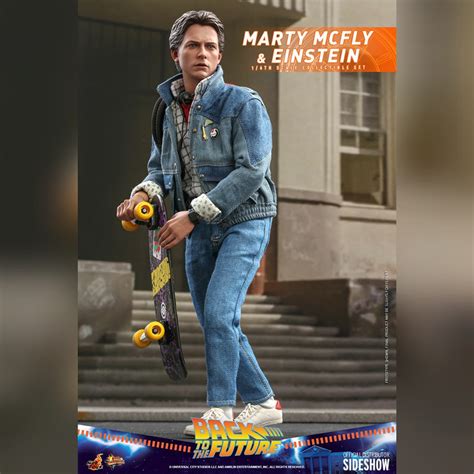 COMING SOON Marty McFly And Einstein Exclusive Sixth Scale Figure Set By Hot Toys Forbidden