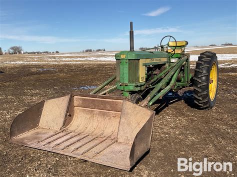 John Deere 520 2wd Tractor W Jd 45 Loader Bigiron Auctions