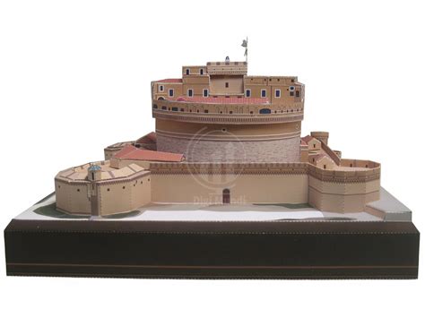 Maquete De Papel D P Montar Castelo De Santo Ngelo Elo