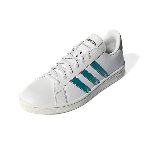 Tênis Adidas Grand Court Base Beyond Masculino - Branco | Loja Cruzeiro