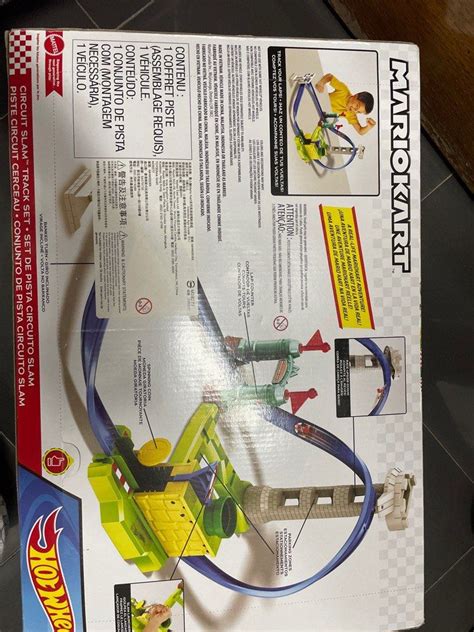 Mario hot wheels HGK59 circuit 5 風火輪高速迴環軌道系列 興趣及遊戲 玩具 遊戲類 Carousell