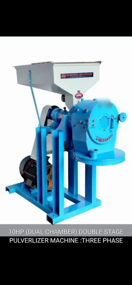 Semi Automatic Commercial Flour Mill Machine 10hp Dubble Chember 200