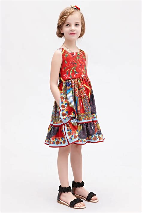 Girl Dress 2015 New Spring Summer Baby Girls Dresses Kids Clothes ...