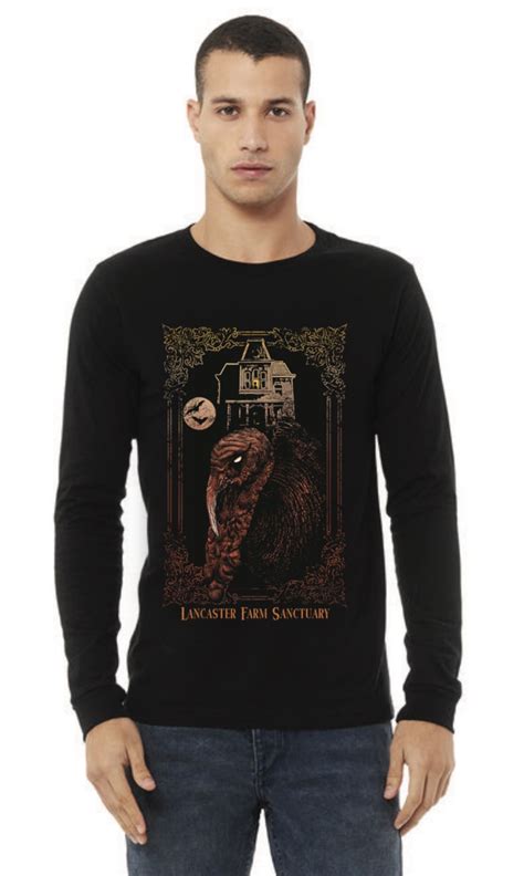 2023 Halloween Long Sleeve T-shirt - Lancaster Farm Sanctuary